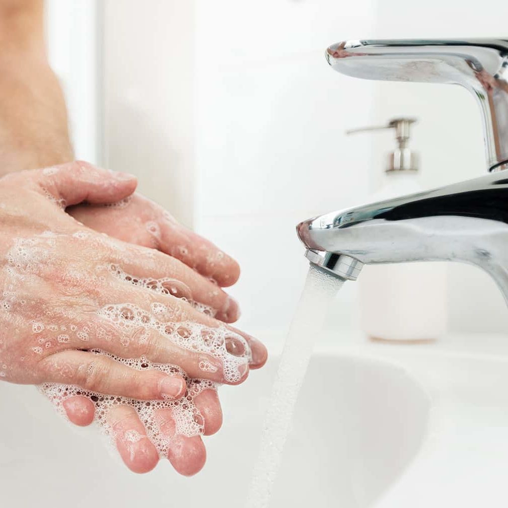 washing hands as prevention