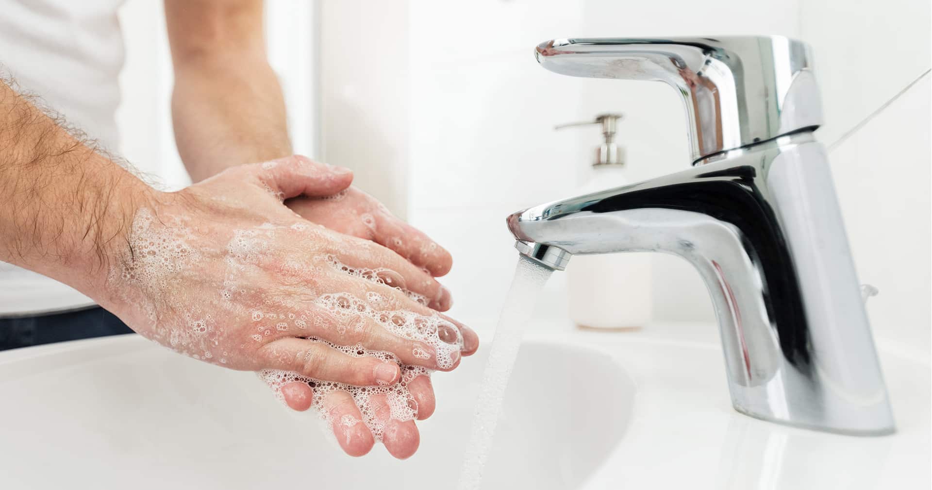 washing hands as prevention